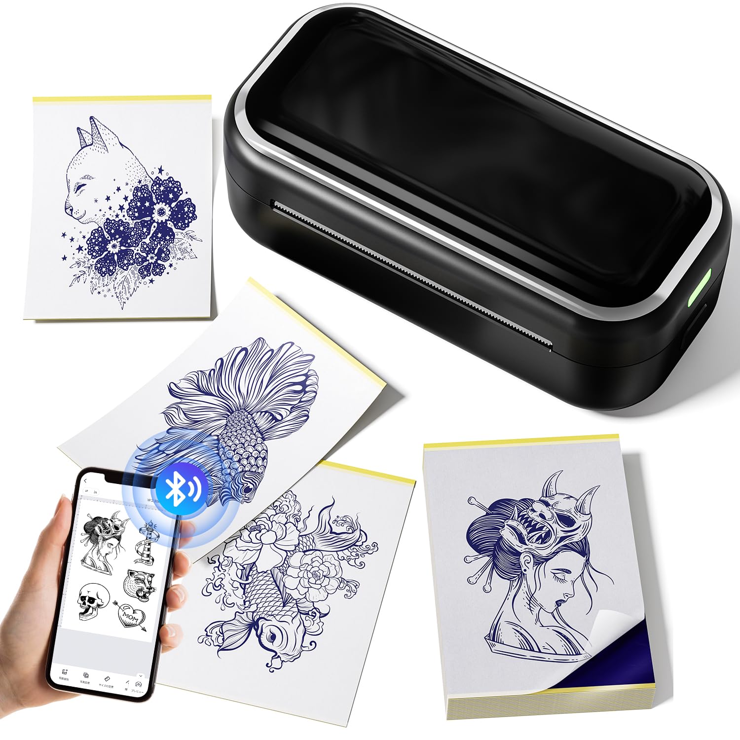 Amazon.co.jp: タトゥーマシン Memoqueen TP31タトゥー